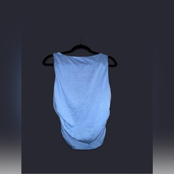 Blue Sleeveless Tank Top - Picture 4 of 5